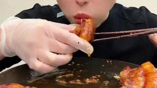 吃播五花肉视频,一场视觉与味蕾的双重盛宴
